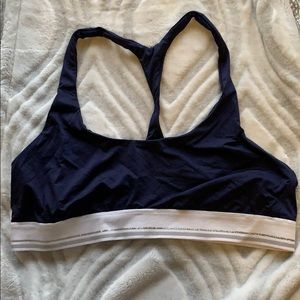 Aerie Navy Sports Bra